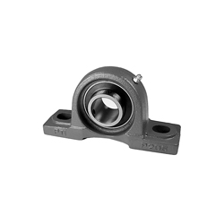 IPTCI Bearings UCP206-18 UCP200 Normal Duty Pillow Block Ball Bearing Unit, 1-1/8 in Dia Bore, 4.76 in L Bolt Center-to-Center, 1.687 in Base to Bore Centerline, 6-1/2 in OAL x 3.27 in OAH - Pillow Block Ball Bearing Units